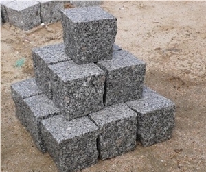 G603 Granite Cobble (G603 Granite Paving Stone, G603 Cube Stone)