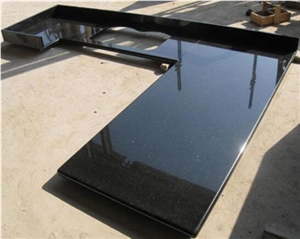 Galaxy Black Granite Kitchen Countertops Factory Good Prie Galaxy Black Granite Kitchen Countertops Factory Good Prie