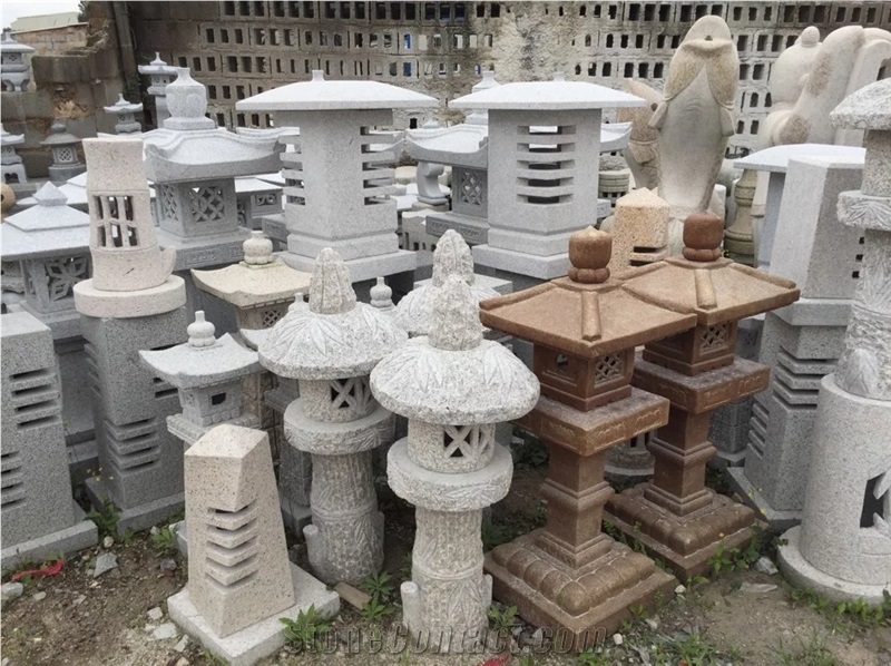 Garden Stone Lanterns, Granite Lanterns
