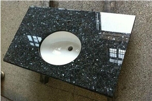 Norway Emerald Pearl Granite Countertop, Kitchen Top Green Color