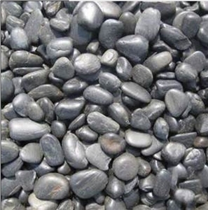 Polished Pebble Stone, Black River Stone, Natural Stone