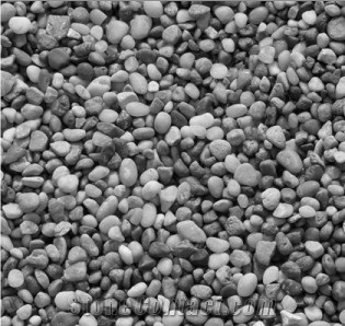 Polished Pebble Stone, Black River Stone, Natural Stone