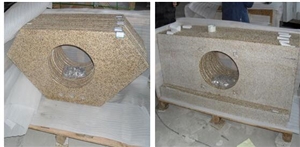 Prefab Granite Countertop Vanity Top Sink