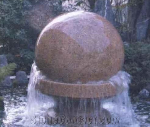 Stone Ball Fountains Rolling Fountain Ball