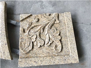 Thomas Gold Granite Cube Stone,Yellow Granite Floor Wall