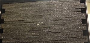 Black Quartzite Cultural Stone, Cultured Stone, Ledge Stone,Stacked Stone, Wall Cladding Tile ,Veneer Panel, Z Shape, Interlocked, Stacking Stone, Interior Wall, Exterior Wall, Wall Panel