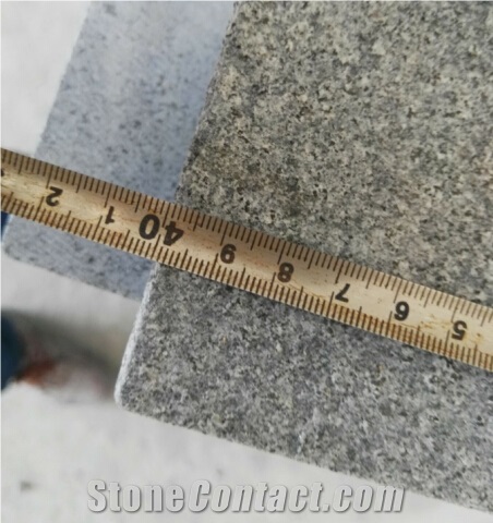 Fujian Grey Granite G654 Tile & Slab , Sesame Grey, China Light Grey Granite, China Impala,