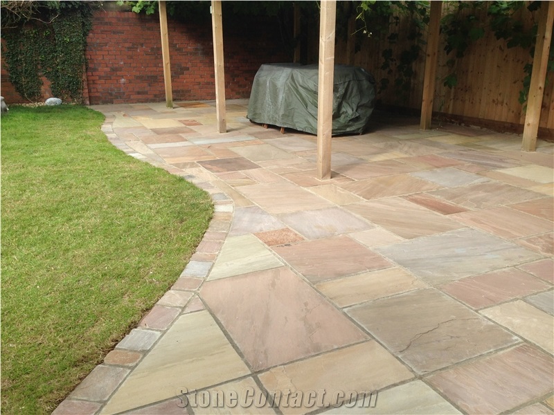 Rajgreen Sandstone Tiles & Slabs, Flooring Tiles, Covering Tiles