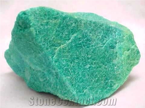 Amazonit Stone Blocks, Green Stone Blocks