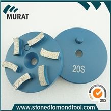 3" Sti System Diamond Metal Polishing Pad with One Pin