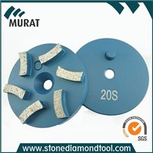 3" Sti System Diamond Metal Polishing Pad with One Pin