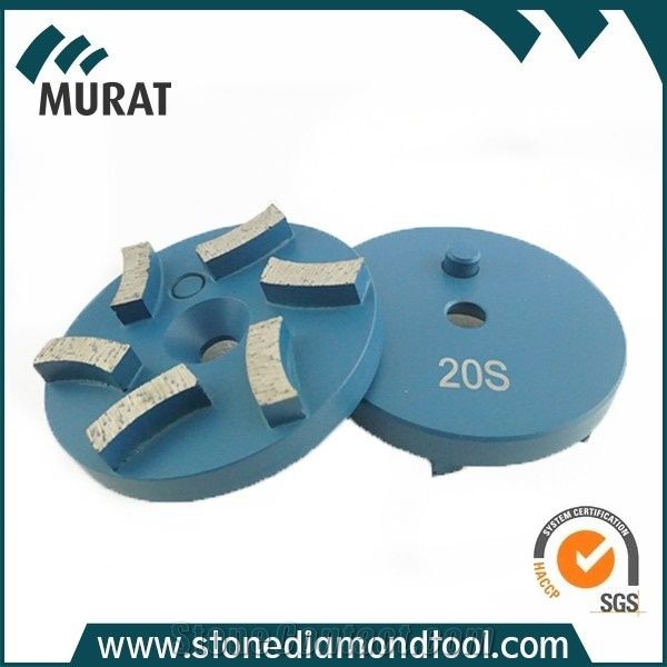 3" Sti System Diamond Metal Polishing Pad with One Pin
