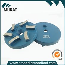3" Sti System Diamond Metal Polishing Pad with One Pin