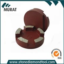 4"/100mm Diamond Grinding Polishing Abrasive Disc for Concrete