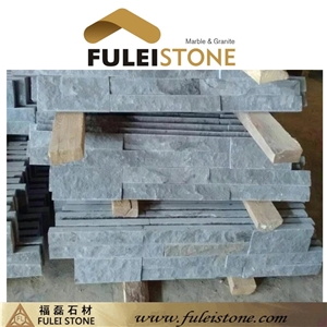 Manufacturer Black Natural Stone Cultured Slate Tile for Wall Cladding