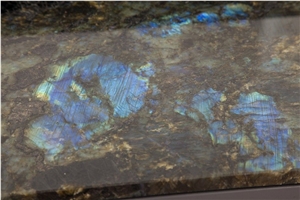 Labradorite Green Granite Countertop