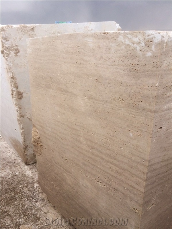 Beige Travertine Blocks