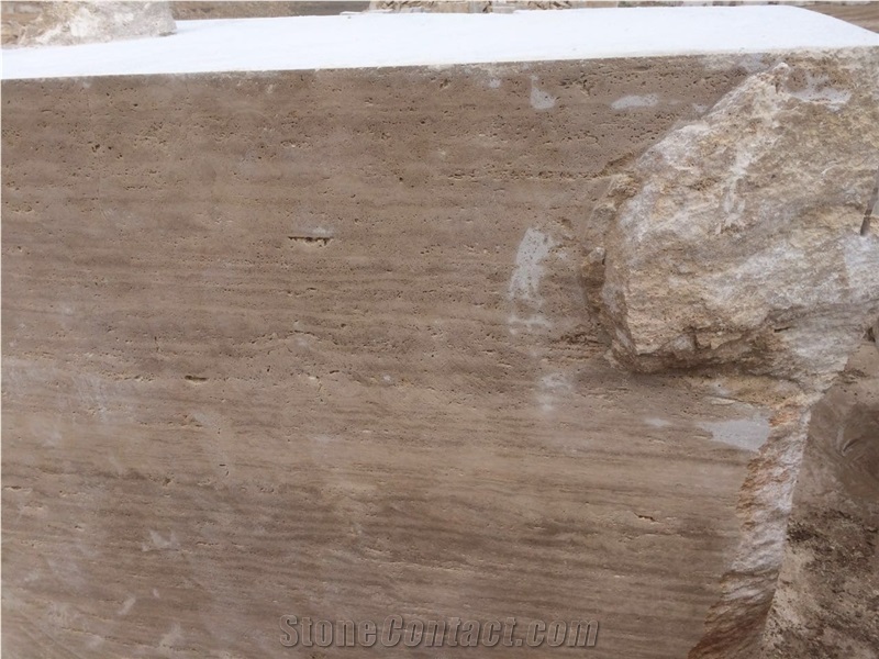 Beige Travertine Blocks