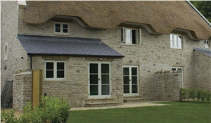 White Lias Limestone Building Stones, White Limestone Facades, Masonries