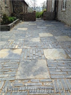 Blue Lias Cobble Stone, Pavers