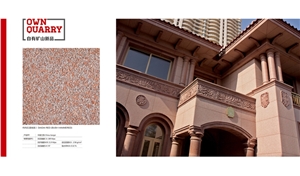 Daidai Red Granite, Red Granite Building & Walling