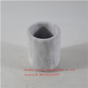 Grey Marble Bathroom Accessory Set / Marble Tumbler , Marble Soap Holder /Marble Toothbrush Holder /Marble Soap Dispenser