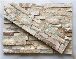 Hhsc4-001 on Sale China Natural Stone Slate Cultured Stone/Wall Cladding/Stacked Stone Wall Panel/Manufactured Stone Veneer
