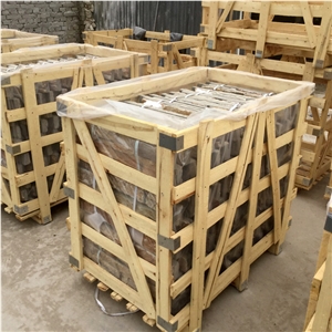 Smc-Cc173 China Sesame Granite Cement Cultured Stone / Ledge Stone Veneer/ Stacked Stone Wall Cladding