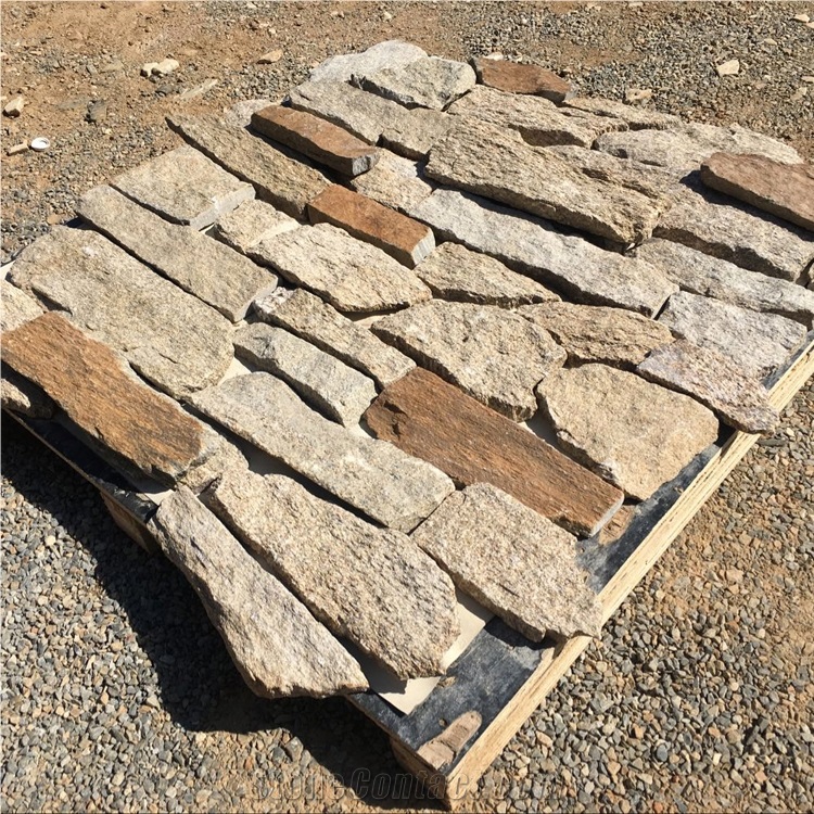 Smc-Fs068 China Loose Stone /Fieldstone/Loose Strip Stone Veneer/Natural Granite Stacked Stone/ Wall Cladding/Random Loose Cultured Stone Wall Stone