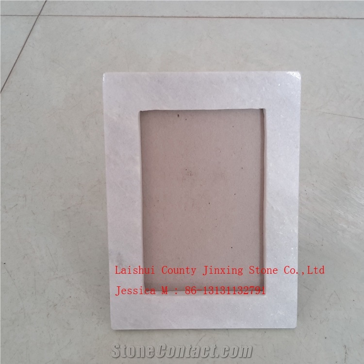 Stone Photo Frame China White Marble Photo Frame Home Deco