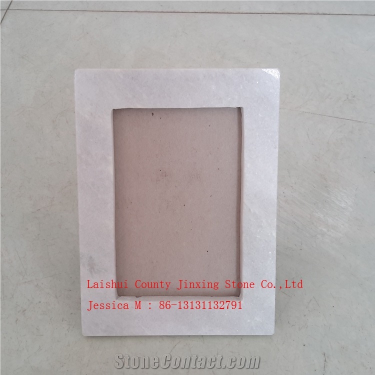 Stone Photo Frame China White Marble Photo Frame Home Deco