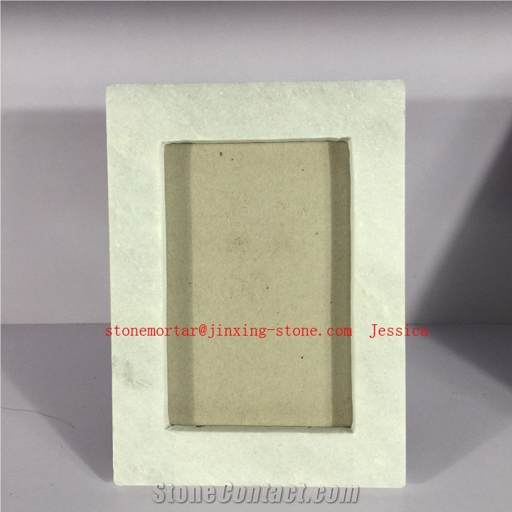 Stone Photo Frame China White Marble Photo Frame Home Deco