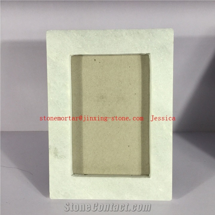 Stone Photo Frame China White Marble Photo Frame Home Deco