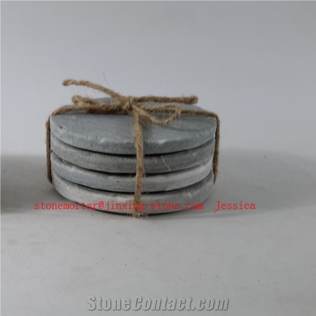 White Slate Coasters /Drink Coasters /Wine Coaster