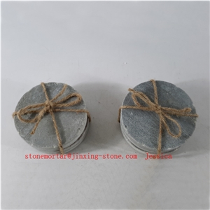 White Slate Coasters /Drink Coasters /Wine Coaster