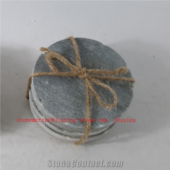 White Slate Coasters /Drink Coasters /Wine Coaster