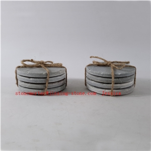 White Slate Coasters /Drink Coasters /Wine Coaster