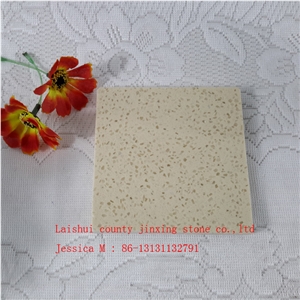 Yellow Marble Drink Coaster Set Of 4pcs , Stone Drink Coaster