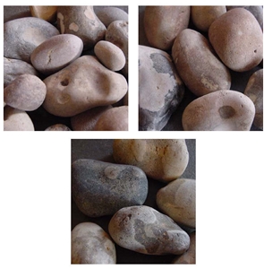100mm Water Worn Cobble Stones