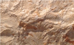 Hamwi Mbouz Limestone Mushroom Stone, Beige Limestone Mushroom Wall