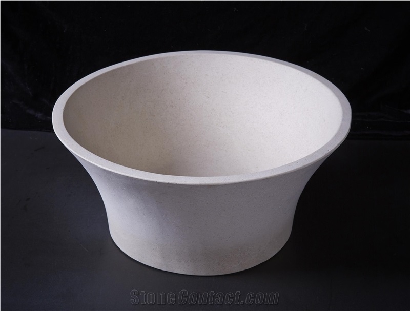 Beige Marble Wash Basin and Bathroom Sink/ Marble Wash Basin and Bathroom Sink/ washbasin / bathroomsink