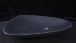Black Granite Wash Basin and Bathroom Sink/Round Black Granite Wash Basin and Bathroom Sink/ washbasin / bathroomsink