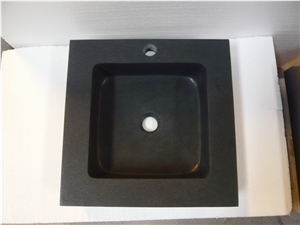 Black Granite Wash Basin and Bathroom Sink/Round Black Granite Wash Basin and Bathroom Sink/ washbasin / bathroomsink