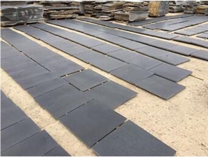 China Black Hainan Basalt Tile
