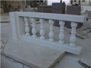 China Grey Granite Sculptured Roman Architectual Column
