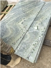 China Peacock Green Marble Slab and Tile