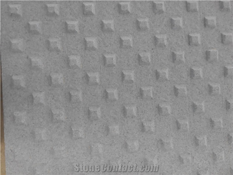 G654 China Grey Granite Sesame Black Dark Impala Kobra Grey Blind Pedestrian Tactile Paver