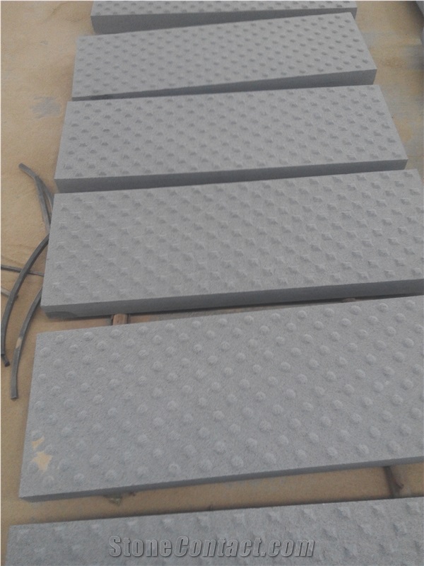 G654 China Grey Granite Sesame Black Dark Impala Kobra Grey Blind Pedestrian Tactile Paver