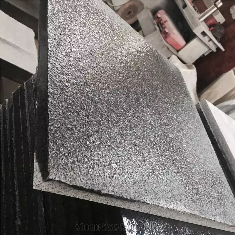 G654 China Impala Padang Dark Flamed Tile