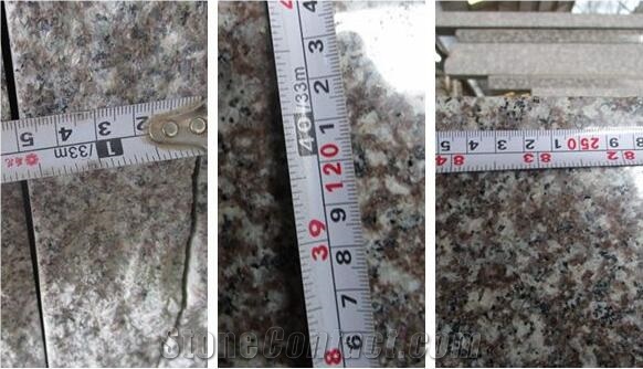 G664 China Ruby Red  Pink Rosa Luoyuan Red Granite